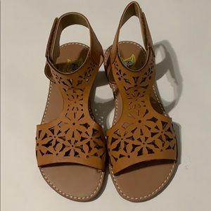 Sandal Rachel shoes flat for girls size 13